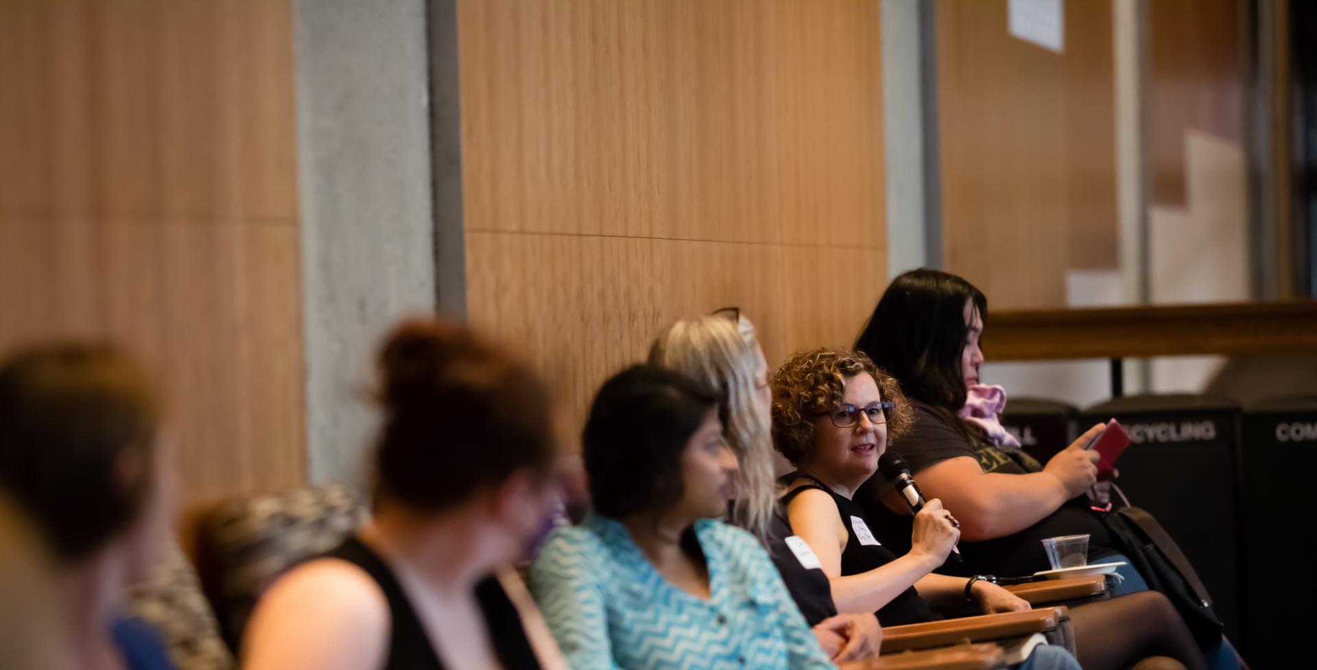 Betsy Wheeler speaking at UW PWDS symposium 2015